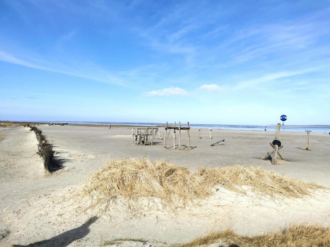 Schicke Ferienwohnung Julia An Der Nordsee Lutetsburg Buitenkant foto